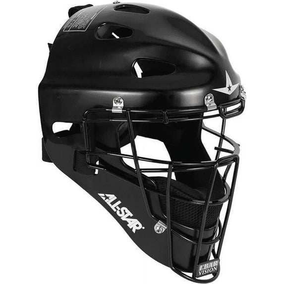 All Star Youth Players Series MVP Catchers Helmet Black Youth