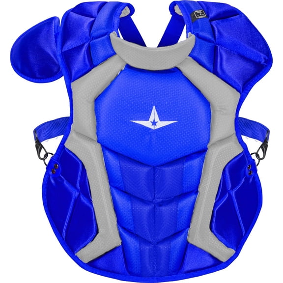 All Star Youth S7 Axis Baseball Catchers Chest Protector (12-16) Royal