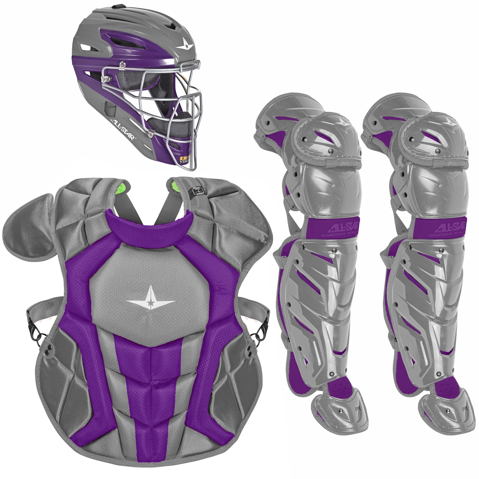 All-Star Baseball Catcher's Set, Ages 12-16, Safety Equipment ...