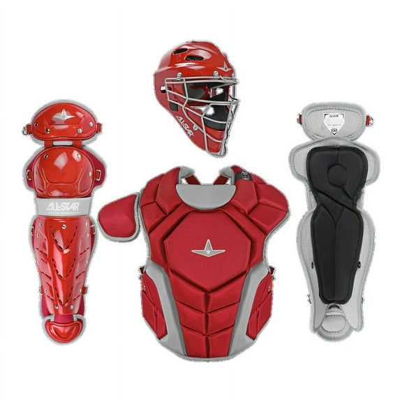 All Star Youth Top Star Catchers Set (12-16) Scarlet