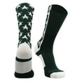 thumbnail image 1 of All Stars Crew Socks (Dark Green/White, Small), 1 of 2