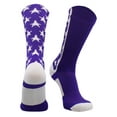 thumbnail image 1 of All Stars Crew Socks (Purple/White, Small), 1 of 2