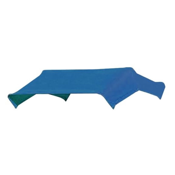 All States - 3-Bow Tractor Canopy Replacement Cover 40" 10 oz. Canvas - Blue