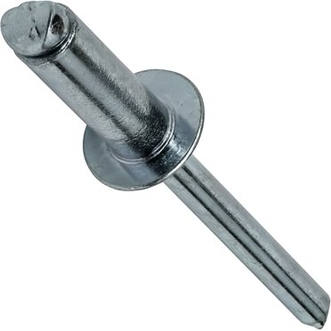 1000 Fastenere Pop Rivets – 1/8 X 1/8 Inch, All Steel Dome Head (4-2, Blind Rivets)