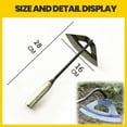thumbnail image 1 of All-Steel Hardened Hollow Hoe Handheld Weeding Rake Planting Vegetables Farm Garden Agriculture Weeding Tool Dropshipping, 1 of 8