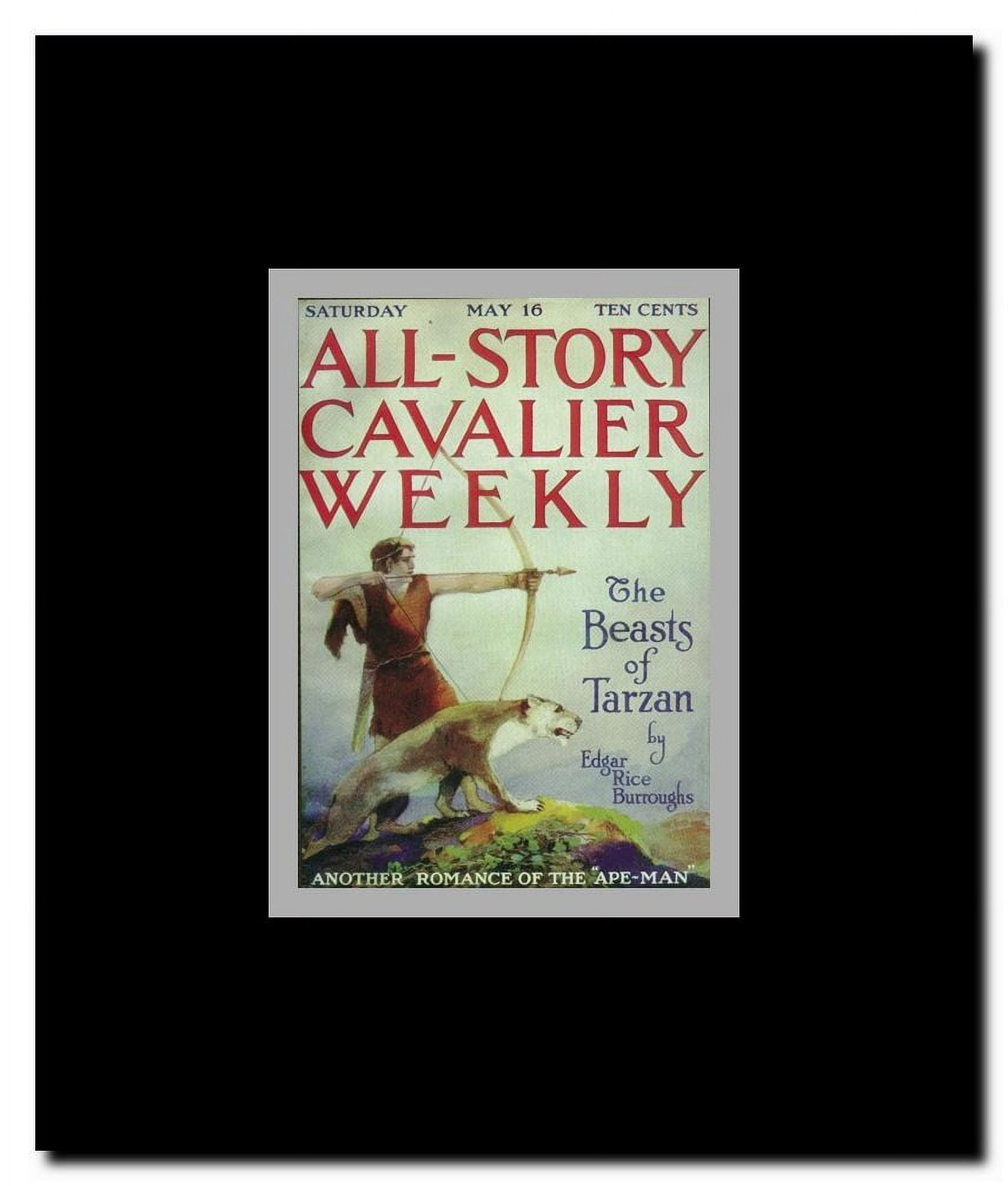 All-Story Cavalier Weekly (Pulp) Framed Movie Poster