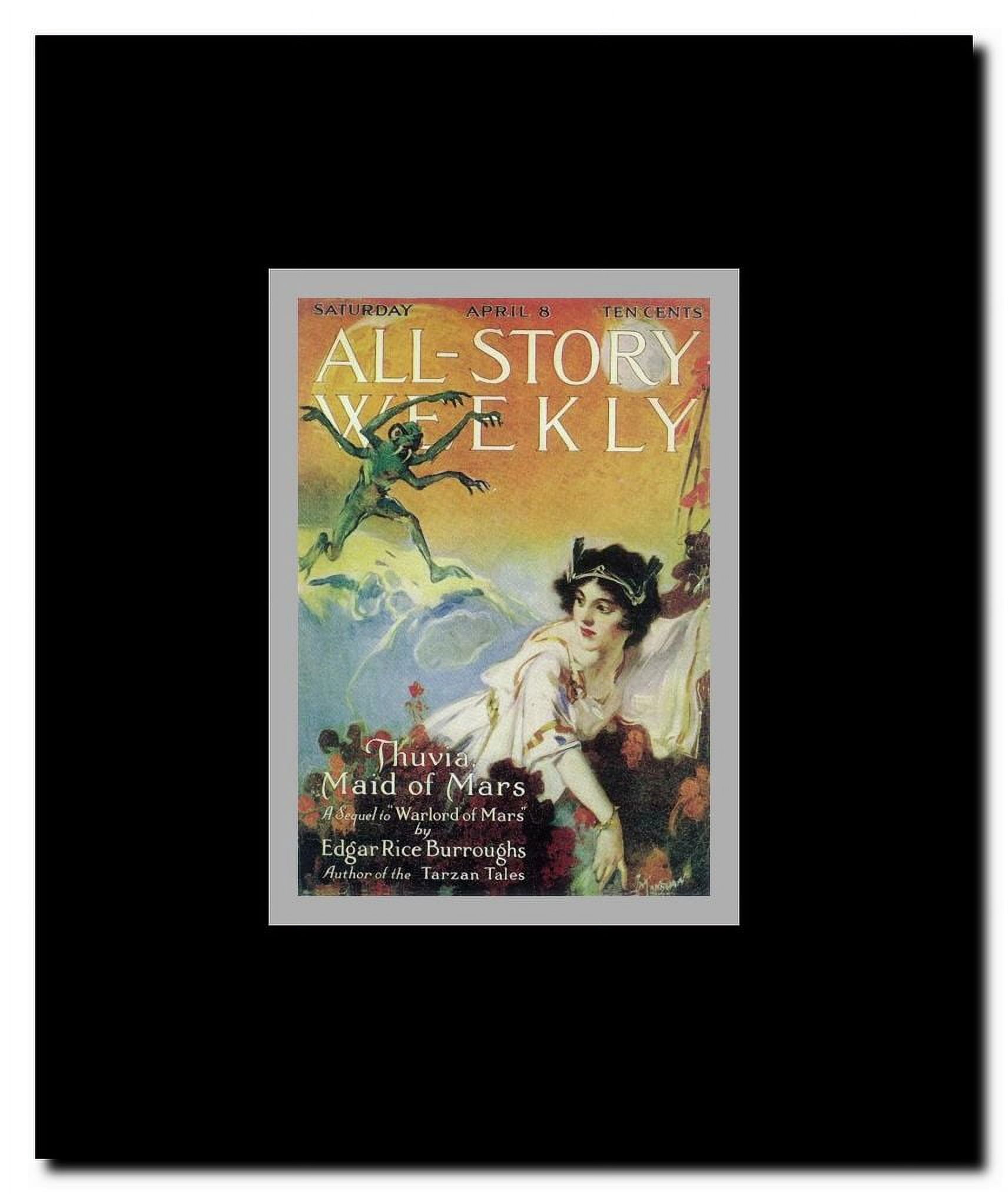 All-Story Weekly (Pulp) Framed Movie Poster