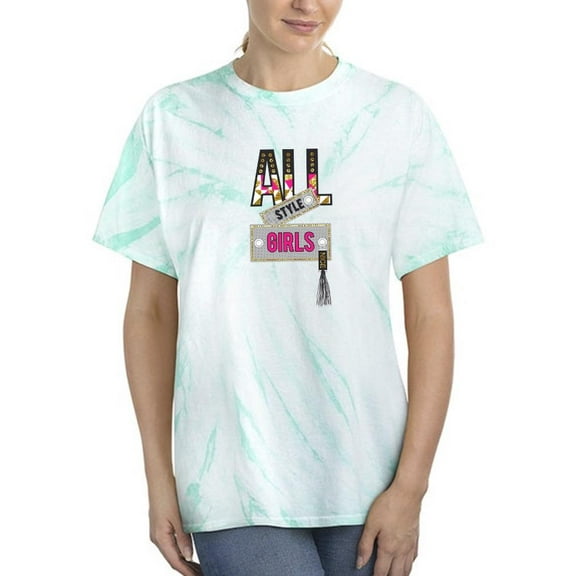 All Style Girls Tie Dye Cyclone Women -Image by Shutterstock, Female Medium