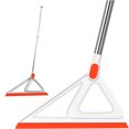 thumbnail image 1 of All-Surface Silicone Broom,Squeegee, Pet Hair Remover for Indoor Cleaning for Smooth Floors and Window(Orange), 1 of 5