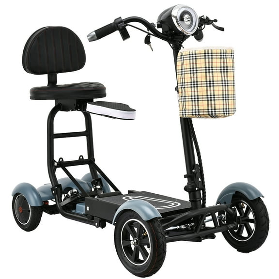 2 Seater Mobility Scooter Recharges in 5 hours, Holds 330 lbs, Weighs 72 lbs with Battery