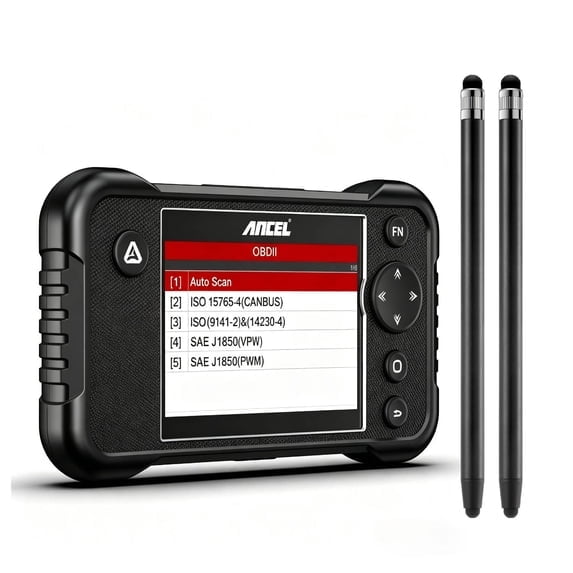 All System OBD2 Scanner Code Reader+Gift:2PCS Universal S/t/y/l/u/s Kits