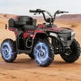 thumbnail image 1 of All-Terrain 4 & Wheelers Road Ride on Toys,Arshin Powerful Kids Toy Vehicle,15.5 mph Variable Speeds,25 Miles Range,Parent Control,Suspension,Disc Brake,Suspension,Perfect Gift(Red), 1 of 9