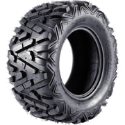 All-Terrain ATV/UTV Trailer Tires Set of 2   Tubeless, 25x8-12, 6PR   Heavy Duty for Trail, Mud, Sand   Directional Step, Fits 25x8x12, 205/80-12   Specs 25x8-12 6PR QD518