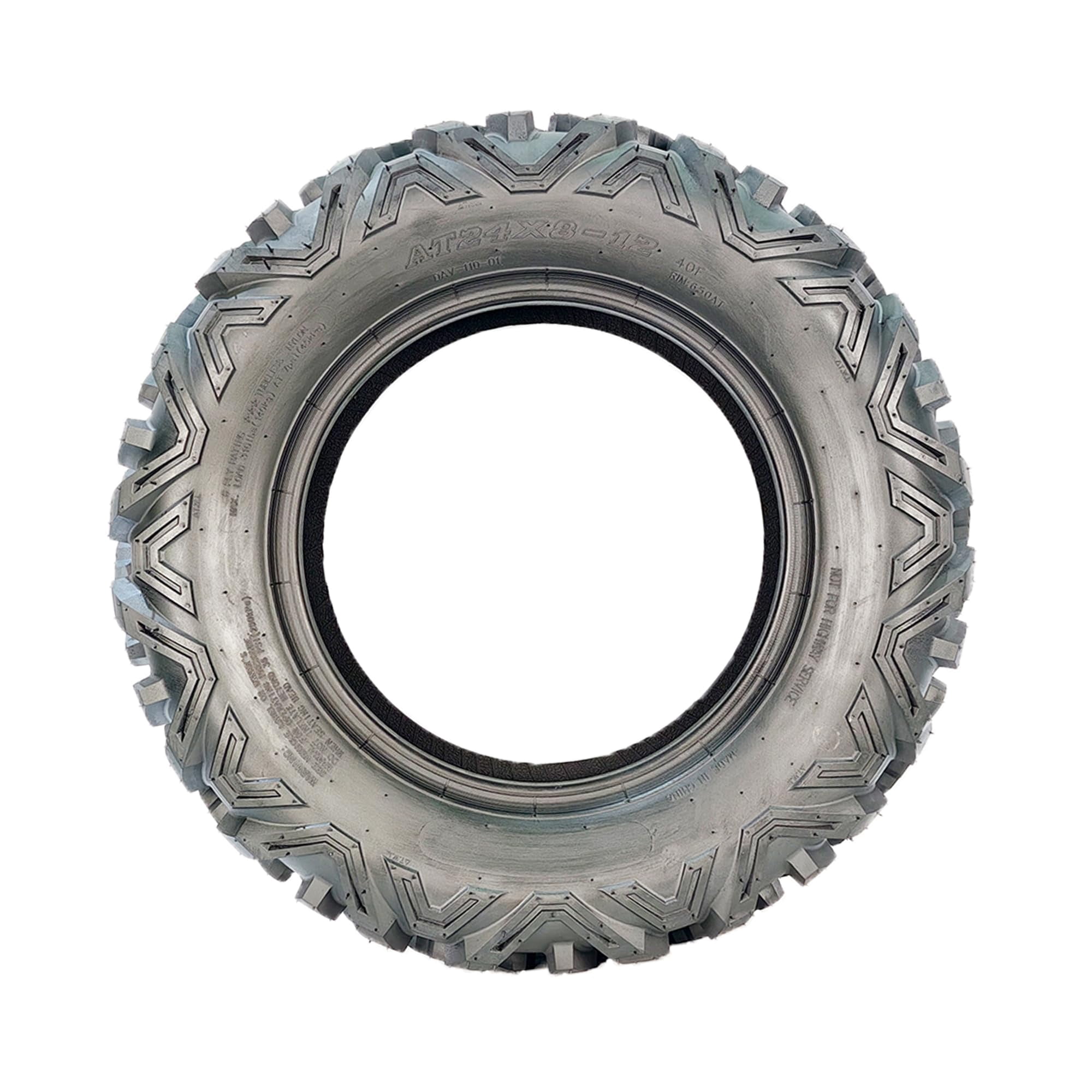 All-Terrain ATV/UTV Tubeless Tires Set of 4 – 6 Ply Heavy Duty, High ...