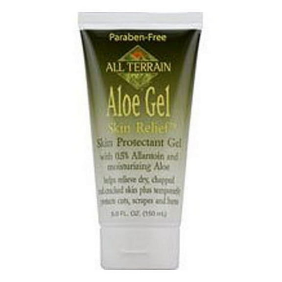 All Terrain Aloe Gel Skin Relief, Skin Protectant Gel - 5 Oz, 2 Pack