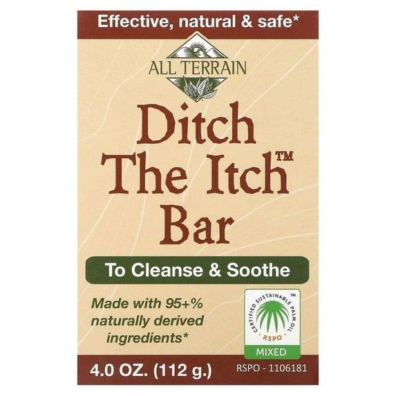 All Terrain Ditch the Itch Ba Soap 4 oz Pack of 3