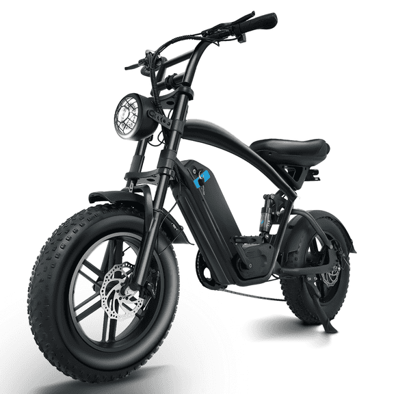 All-Terrain Electric Mountain Bike: 1500W Peak Motor, 30MPH, Removable 48V 18Ah Battery for Adults , 16" Fat Tire, Dual Suspension, 7-Speed , UL 2849 E bike