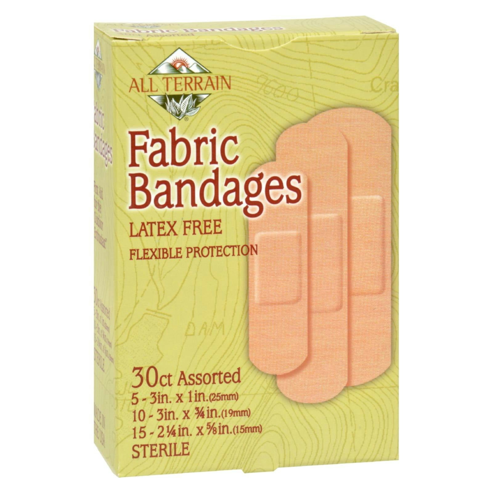 All Terrain Fabric Bandages Assorted 30 Pc (Pack Of 6)