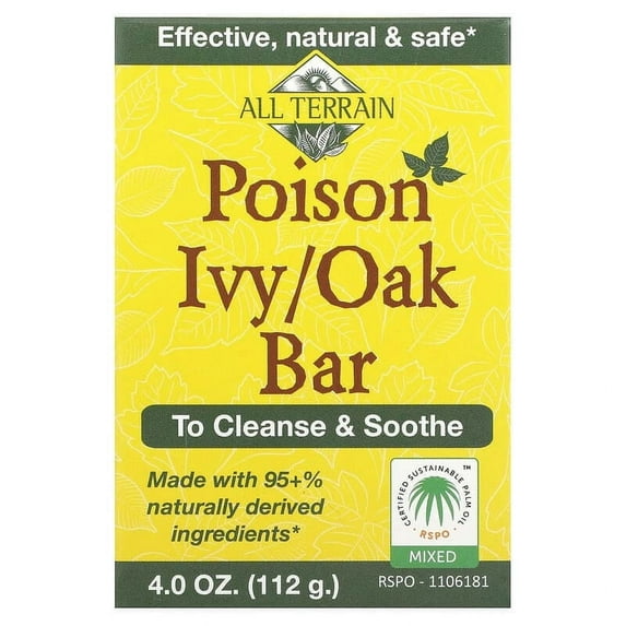 All Terrain Poison Ivy Oak Bar Soap 4 oz Pack of 2