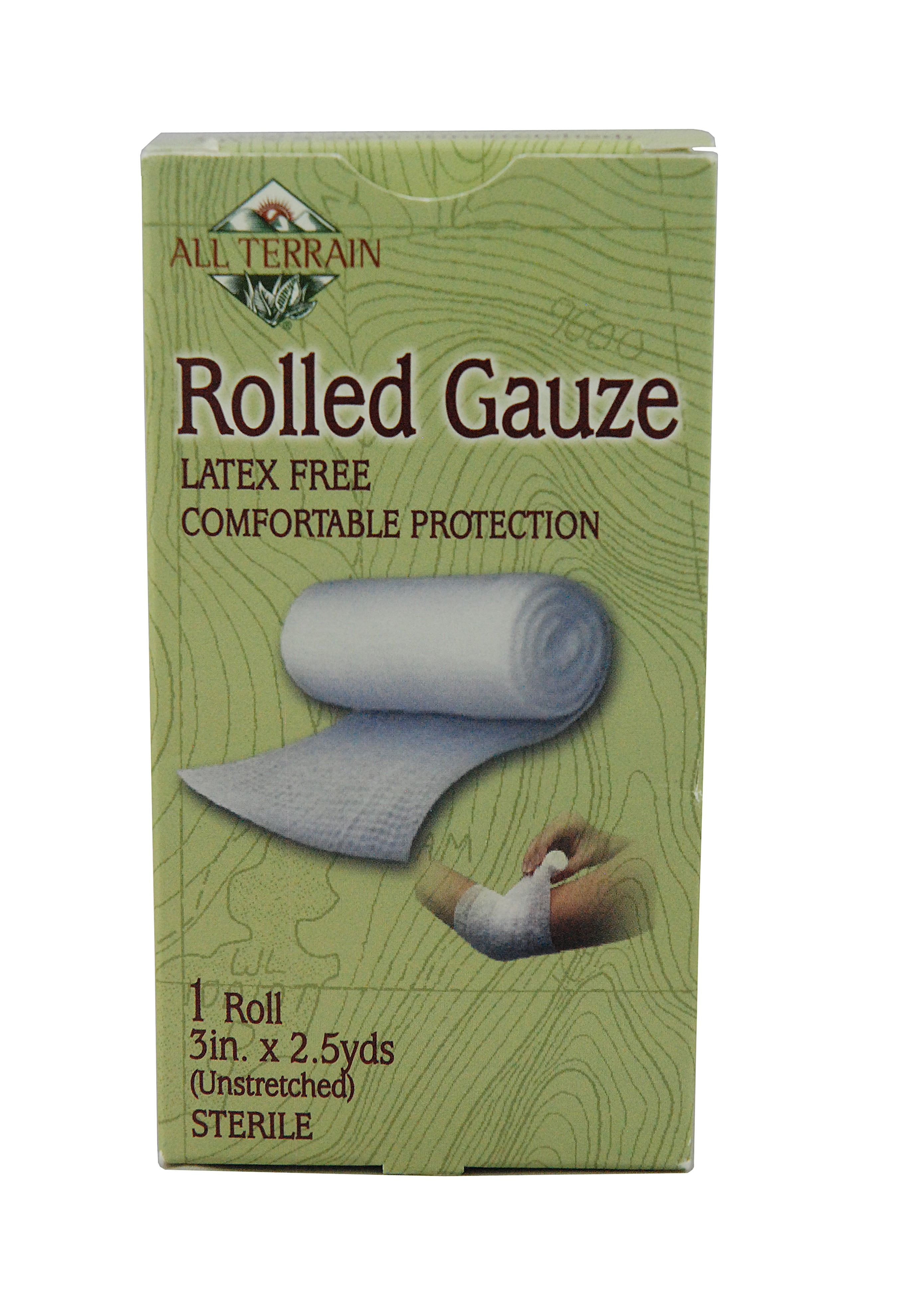 Amazon.com: All Terrain Rolled Gauze 3 X 2.5, 2.5 YD