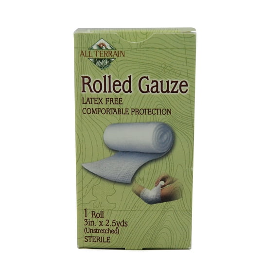 All Terrain Rolled Gauze 3", 2.5 Yds