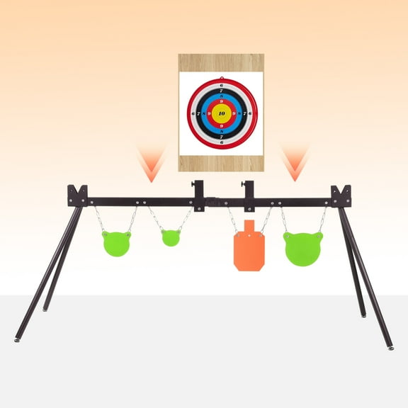 All-Terrain Steel Target Frame Kit - Professional Adjustable Shooting Stand for Backyard Range & Youth Marksmanship Programs