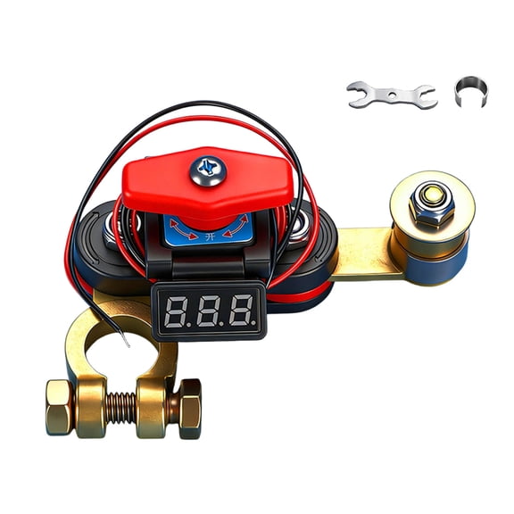All Terrain Vehicle Battery Shut Off Switch 12 Volt 24 Volt Copper High Conductivity Manual Cut Off Switch