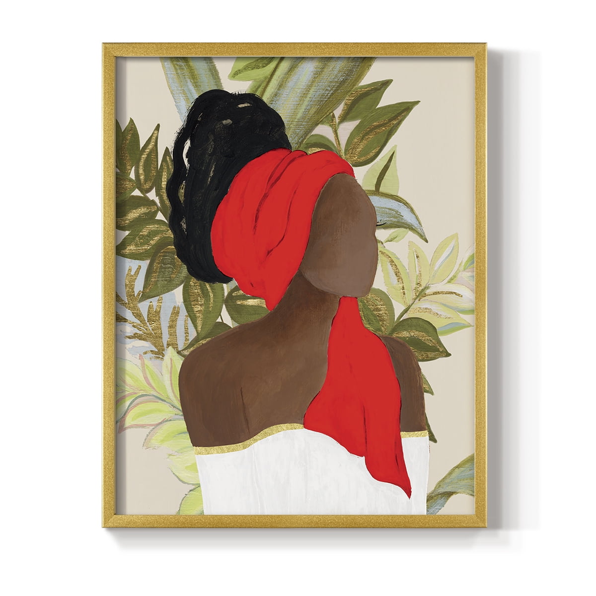 All That Beauty I in Paper Solid Wood 11 x 14 Framed Print