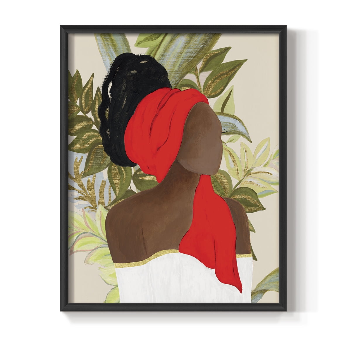 All That Beauty I in Paper Solid Wood 22 x 28 Framed Print