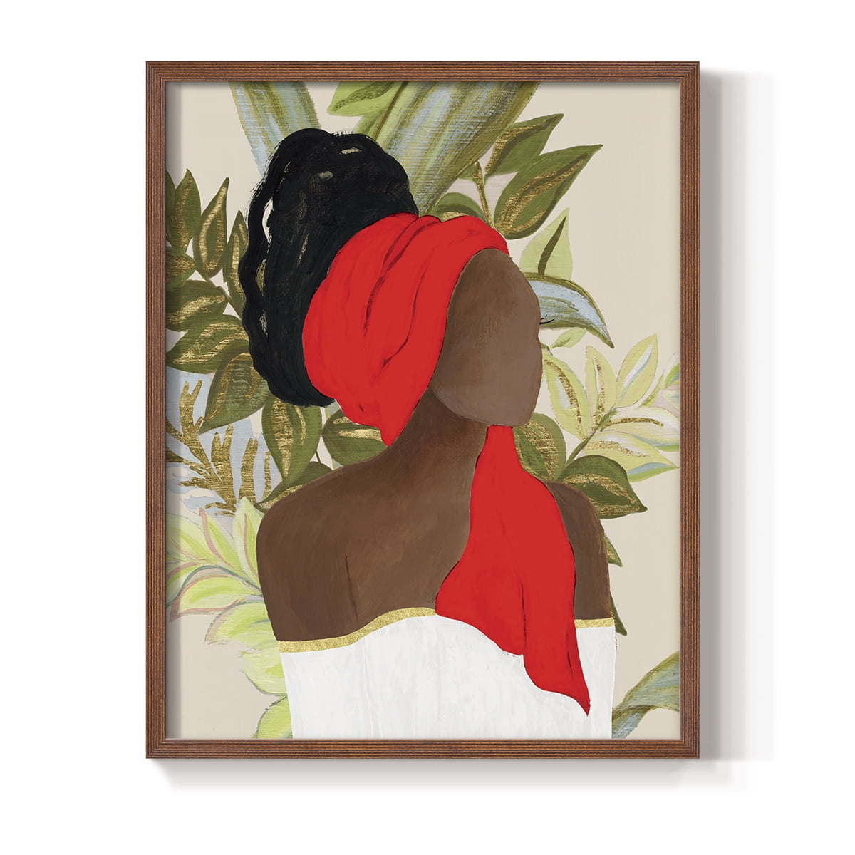All That Beauty I in Paper Solid Wood 8 x 10 Framed Print