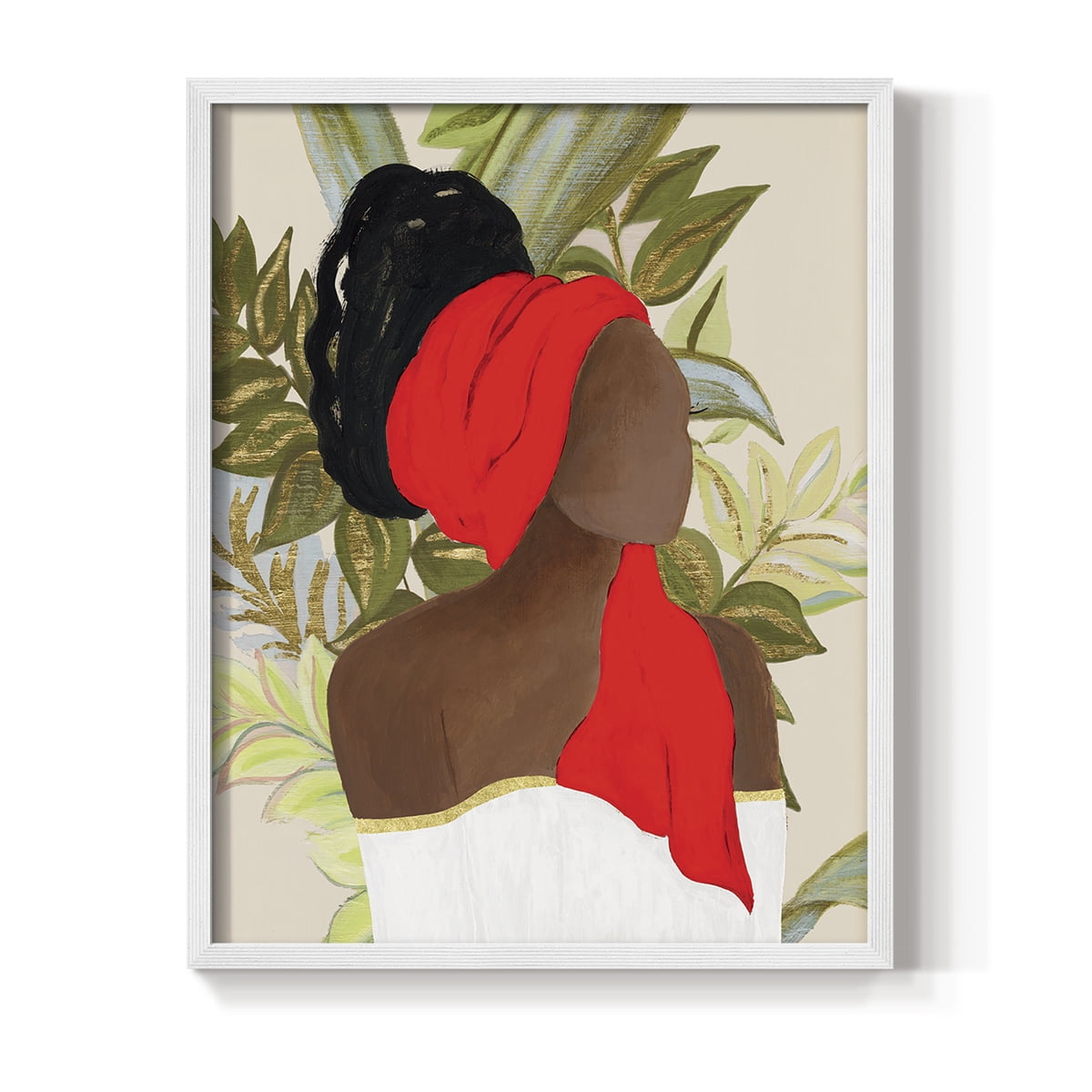 All That Beauty I in Paper Solid Wood 8 x 10 Framed Print