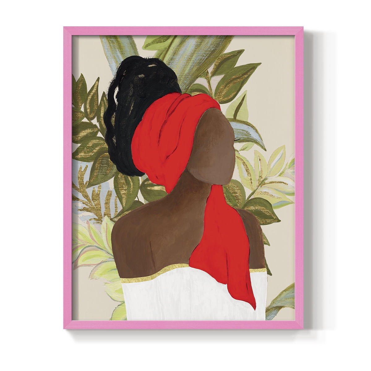 All That Beauty I in Paper Solid Wood 8 x 10 Framed Print