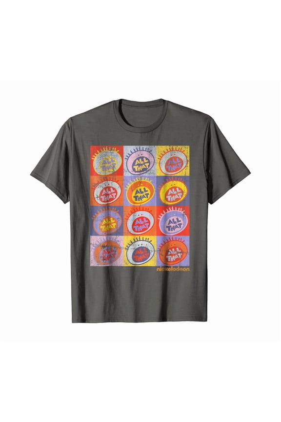 All That Classic Vintage Logo Panels Graphic T-Shirt, Vintage Birthday Gift