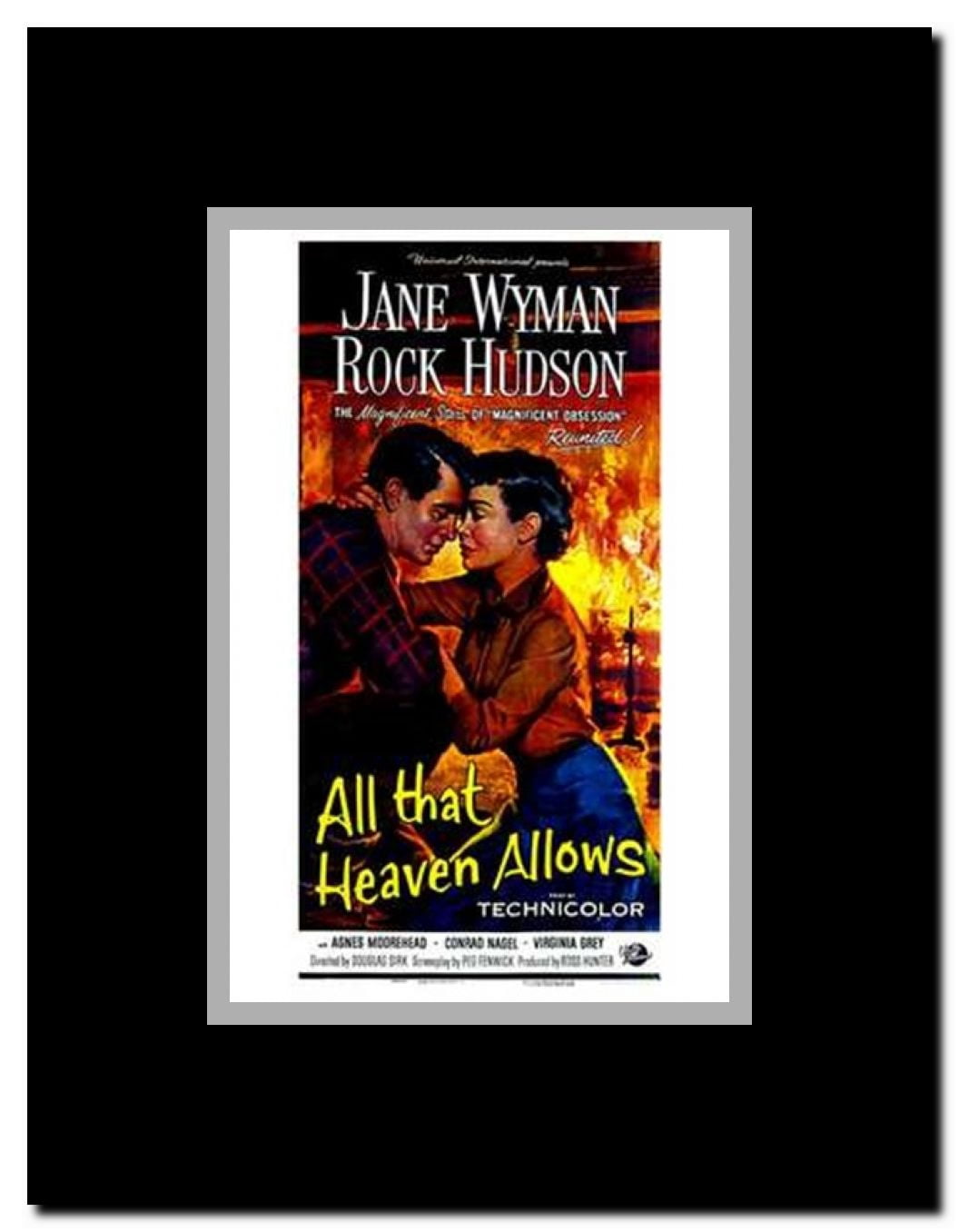 All That Heaven Allows Framed Movie Poster
