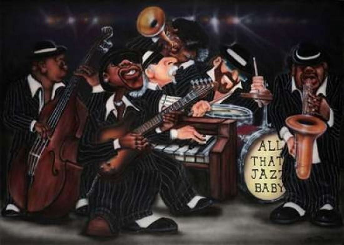 All That Jazz-Baby Canvas Art - Leonard Jones (20 x 28)