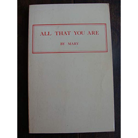 Pre-Owned All That You Are (Paperback) 0875160557 9780875160559