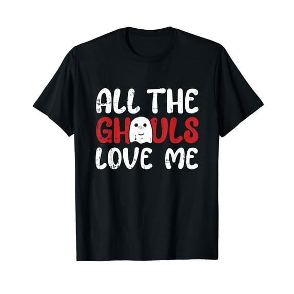 All The Ghouls Love Me Halloween Costume Men Boys Toddlers T-Shirt