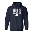 thumbnail image 1 of All The Jingle Ladies Adult Hooded Sweatshirt, 1 of 3
