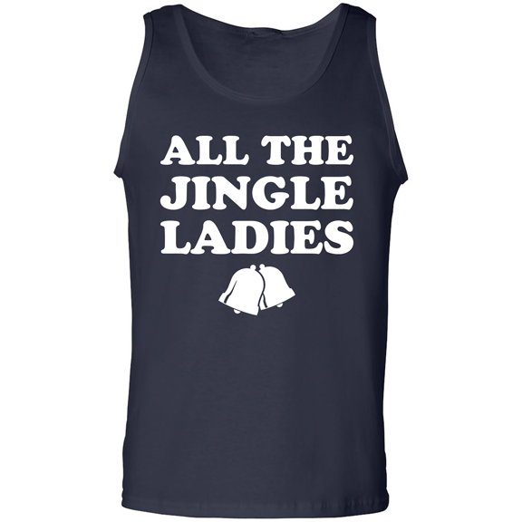 All The Jingle Ladies Adult Tank Top