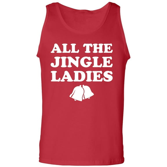 All The Jingle Ladies Adult Tank Top