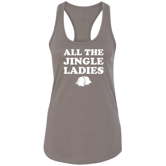 All The Jingle Ladies Racerback Tank