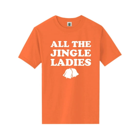 All The Jingle Ladies Short Sleeve Neon T-Shirt