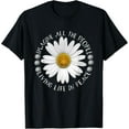 thumbnail image 1 of All The People Imagine Living Life In Peace Sunflower T-Shirt, 1 of 4