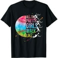 thumbnail image 1 of All The Pretty Girls Walk Like This Funny Baseball Softball T-Shirt, 1 of 4