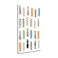 thumbnail image 1 of Tangletown Art, 29 x 20 "All the Skateboards " by Sarah Ogren, Gallery Wrap Canv, 1 of 2