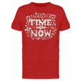 thumbnail image 1 of All The Time Is Now Tee Men's -Image by Shutterstock Men's T-shirt, 1 of 2