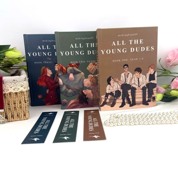 All The Young Dudes 3-Volume Hardcover Set, Bookmarks