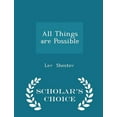 thumbnail image 1 of All Things Are Possible - Scholar's Choice Edition (Paperback), 1 of 1