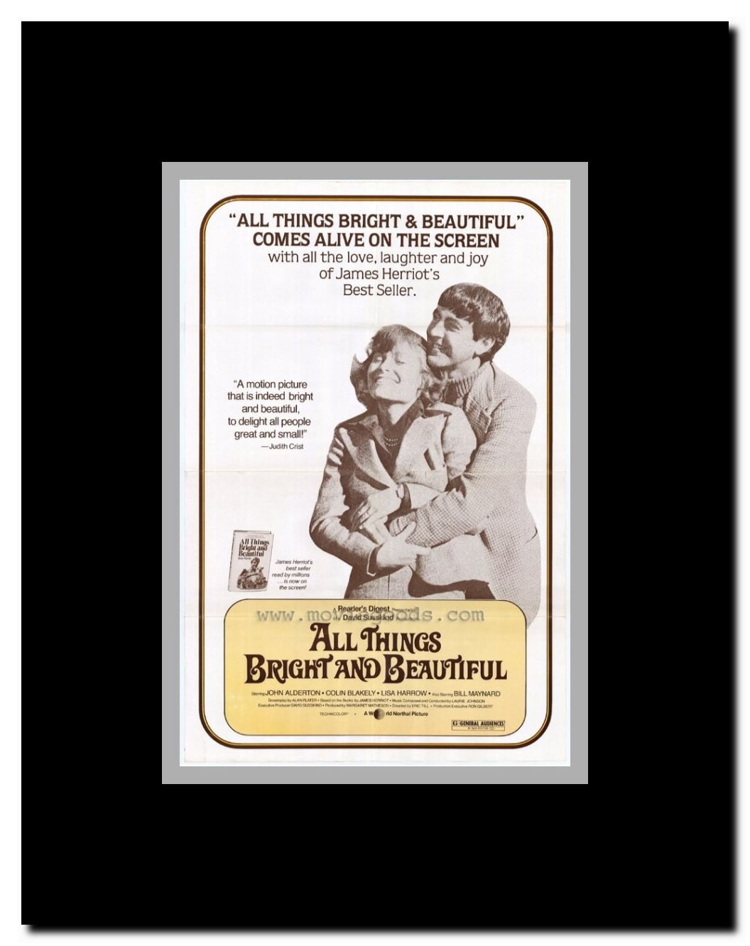 All Things Bright and Beautiful Framed Movie Poster