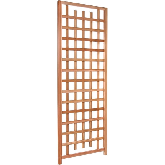 All Things Cedar 33" x 84" Outdoor Single Trellis Handcrafted for Climbing